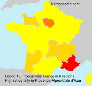 Surname Firpo in France Surname Firpo in France