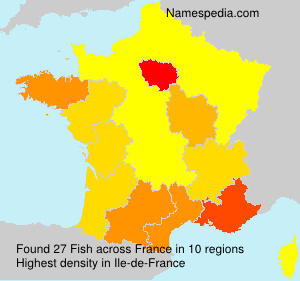 Surname Fish in France Surname Fish in France