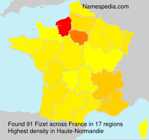 Surname Fizet in France Surname Fizet in France
