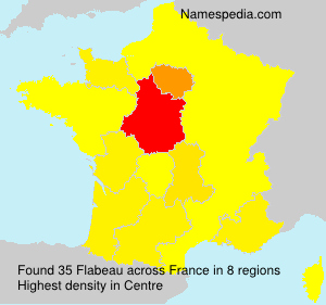 Surname Flabeau in France Surname Flabeau in France