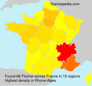 Surname Flachet in France Surname Flachet in France