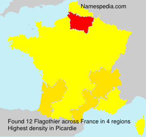 Surname Flagothier in France Surname Flagothier in France