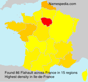 Surname Flahault in France Surname Flahault in France