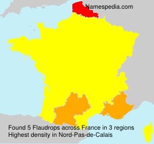 Surname Flaudrops in France Surname Flaudrops in France