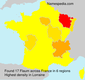 Surname Flaum in France Surname Flaum in France
