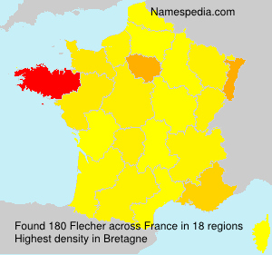 Surname Flecher in France Surname Flecher in France