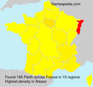 Surname Fleith in France Surname Fleith in France