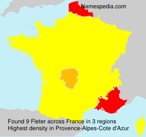Surname Fleter in France Surname Fleter in France