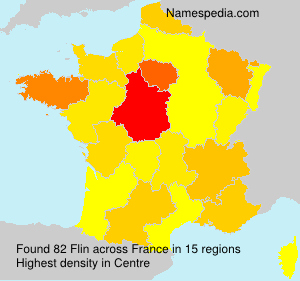 Surname Flin in France Surname Flin in France
