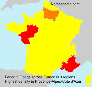 Surname Floege in France Surname Floege in France