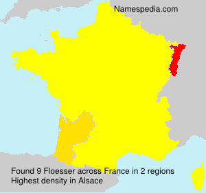 Surname Floesser in France Surname Floesser in France