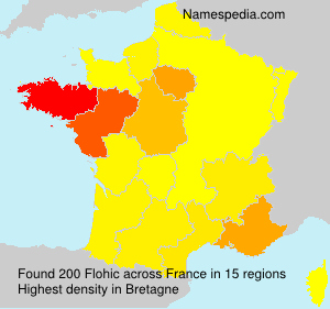 Surname Flohic in France Surname Flohic in France