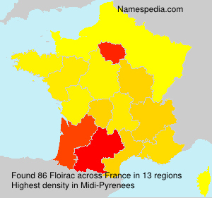 Surname Floirac in France Surname Floirac in France