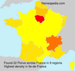 Surname Florus in France