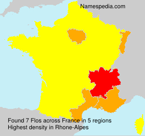 Surname Flos in France Surname Flos in France