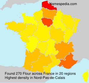 Surname Flour in France Surname Flour in France