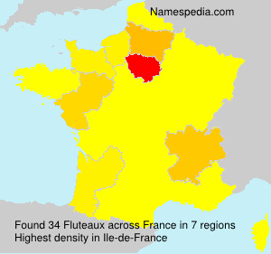 Surname Fluteaux in France Surname Fluteaux in France