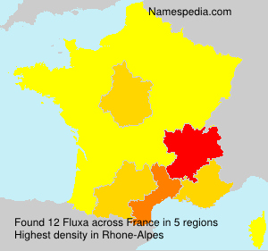 Surname Fluxa in France Surname Fluxa in France