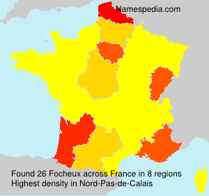 Surname Focheux in France Surname Focheux in France