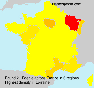 Surname Foegle in France Surname Foegle in France