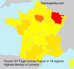 Surname Fogel in France Surname Fogel in France