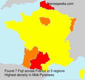 Surname Fojt in France Surname Fojt in France