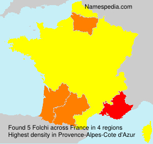 Surname Folchi in France Surname Folchi in France