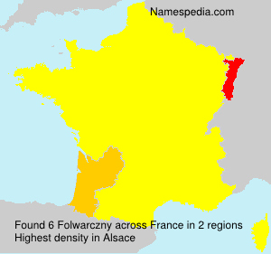 Surname Folwarczny in France Surname Folwarczny in France