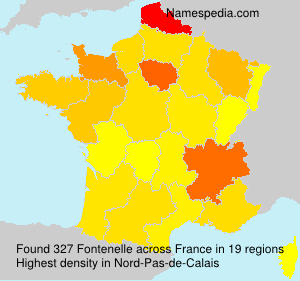 Surname Fontenelle in France Surname Fontenelle in France