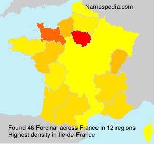 Surname Forcinal in France Surname Forcinal in France