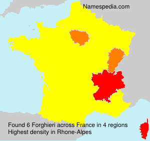 Surname Forghieri in France Surname Forghieri in France