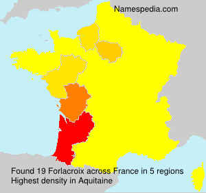 Surname Forlacroix in France Surname Forlacroix in France
