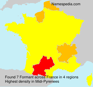 Surname Formant in France Surname Formant in France