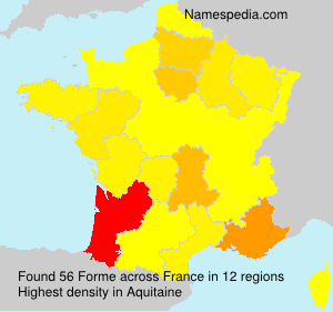 Surname Forme in France Surname Forme in France