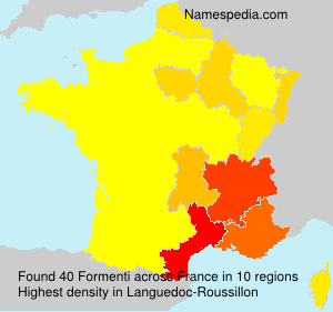 Surname Formenti in France Surname Formenti in France