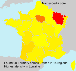Surname Formery in France Surname Formery in France
