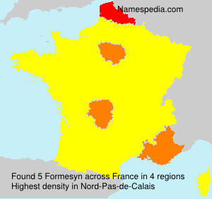 Surname Formesyn in France Surname Formesyn in France