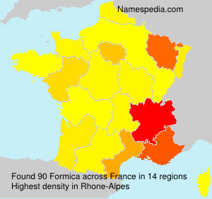 Surname Formica in France Surname Formica in France