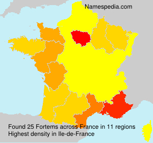 Surname Fortems in France Surname Fortems in France