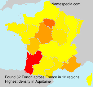 Surname Forton in France Surname Forton in France