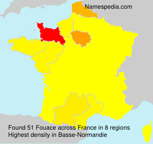 Surname Fouace in France Surname Fouace in France