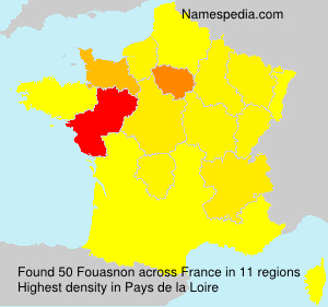Surname Fouasnon in France Surname Fouasnon in France