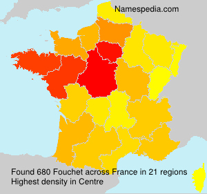 Surname Fouchet in France Surname Fouchet in France