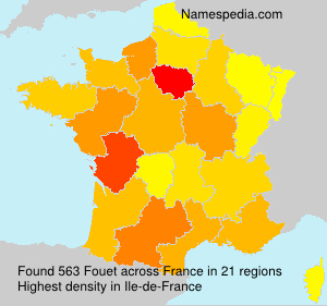 Surname Fouet in France Surname Fouet in France