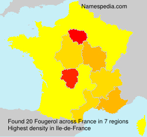 Surname Fougerol in France Surname Fougerol in France