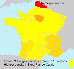 Surname Fougnies in France Surname Fougnies in France