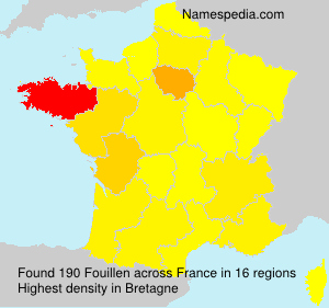 Surname Fouillen in France Surname Fouillen in France