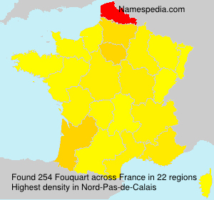 Surname Fouquart in France Surname Fouquart in France