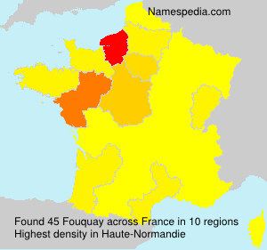 Surname Fouquay in France Surname Fouquay in France