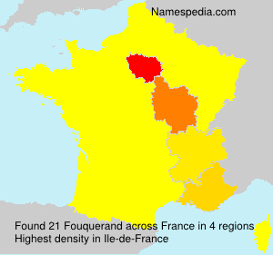 Surname Fouquerand in France Surname Fouquerand in France
